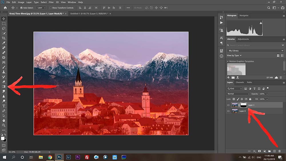 How To Blend Images in Photoshop